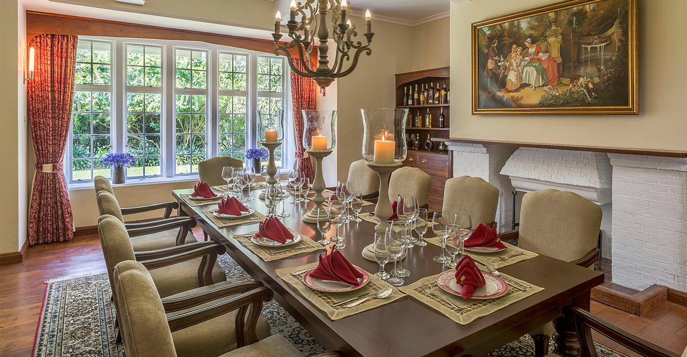 Private dining at Chatsworth