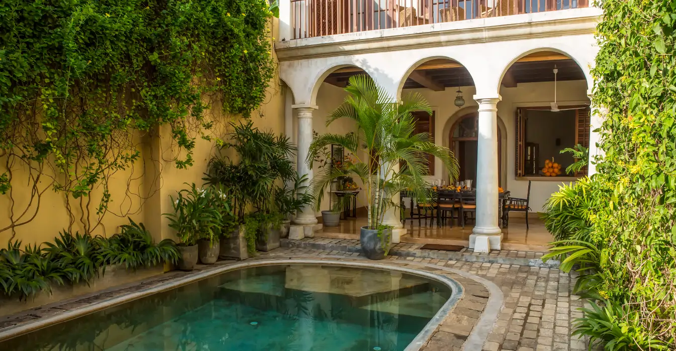 Thambili House Luxury Boutique Villa in Galle Fort, Sri Lanka.