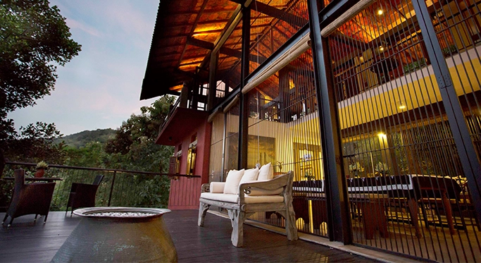 The Hermitage villa in Kandy’s hill country surroundings