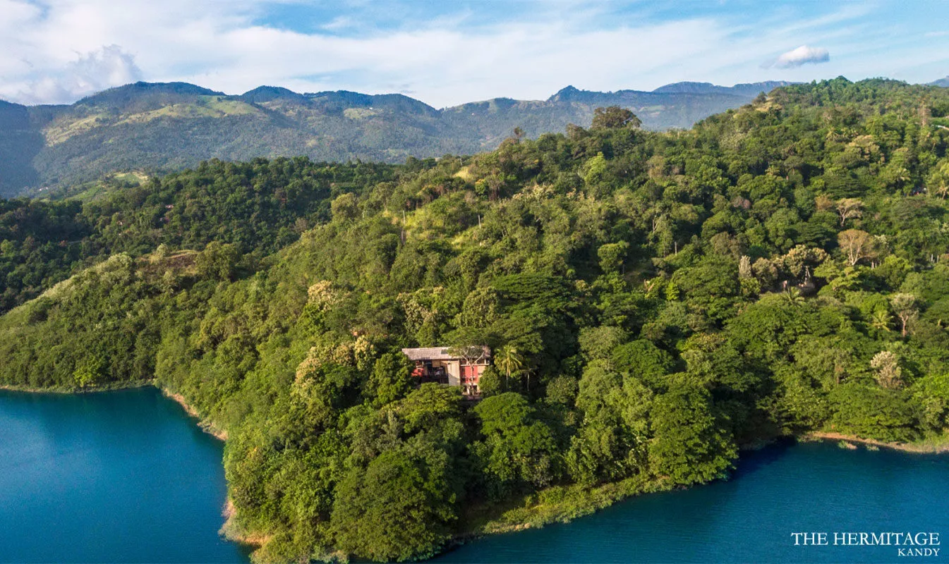 The Hermitage Luxury Boutique Villa in Kandy, Sri Lanka.