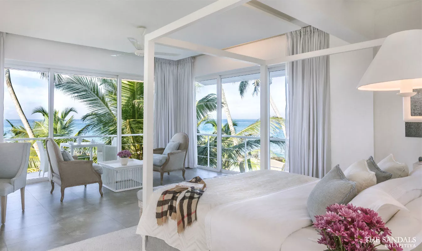 The Sandals Luxury Boutique Villa in Balapitiya, Sri Lanka.