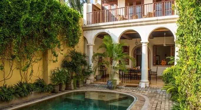 Thambili House Luxury Boutique Villa in Galle Fort, Sri Lanka.